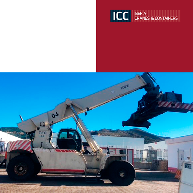 REACH STACKER TFC 45  – ENTREGA EN TÁNGER