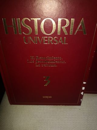 Colección libros Historia Universal