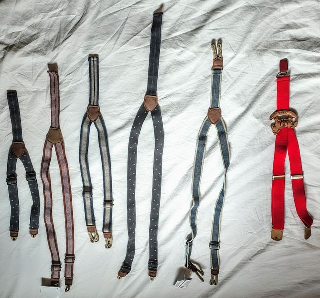 Tirantes niño, lote 6 unidades