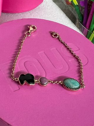 Pulsera Motif TOUS NUEVA vermeil plata bañada oro