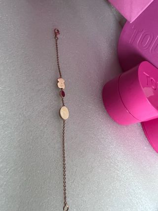 Pulsera Motif TOUS NUEVA vermeil plata bañada oro