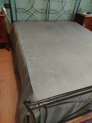 Parure copriletto - mantovana