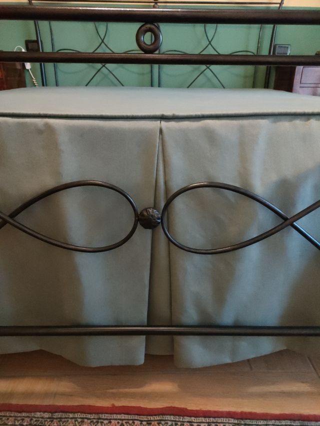 Parure copriletto - mantovana