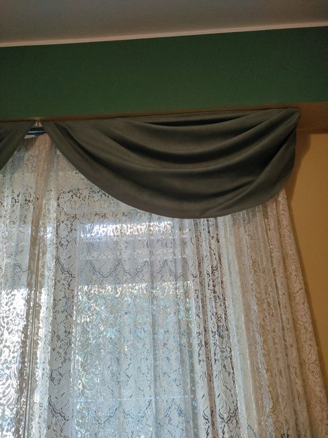 Parure copriletto - mantovana