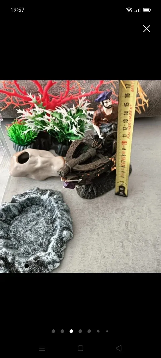 SET SPECIALE DI DECORAZIONI PER ACQUARI.