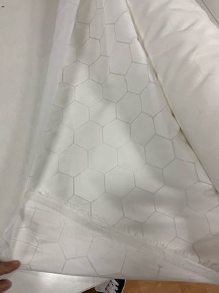 Tenda Devore Bianca h300