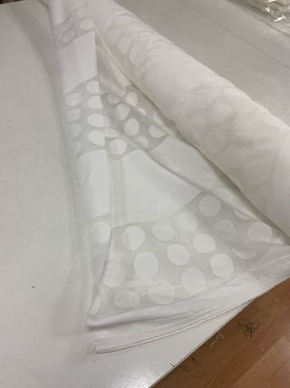 Tenda Devore Bianca h300