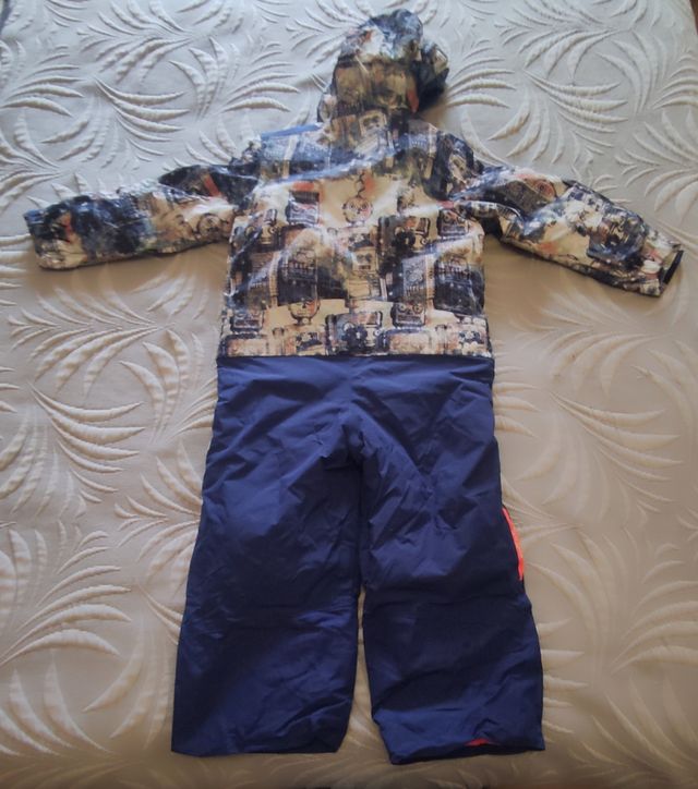 Mono esquí y nieve impermeable, talla 4 