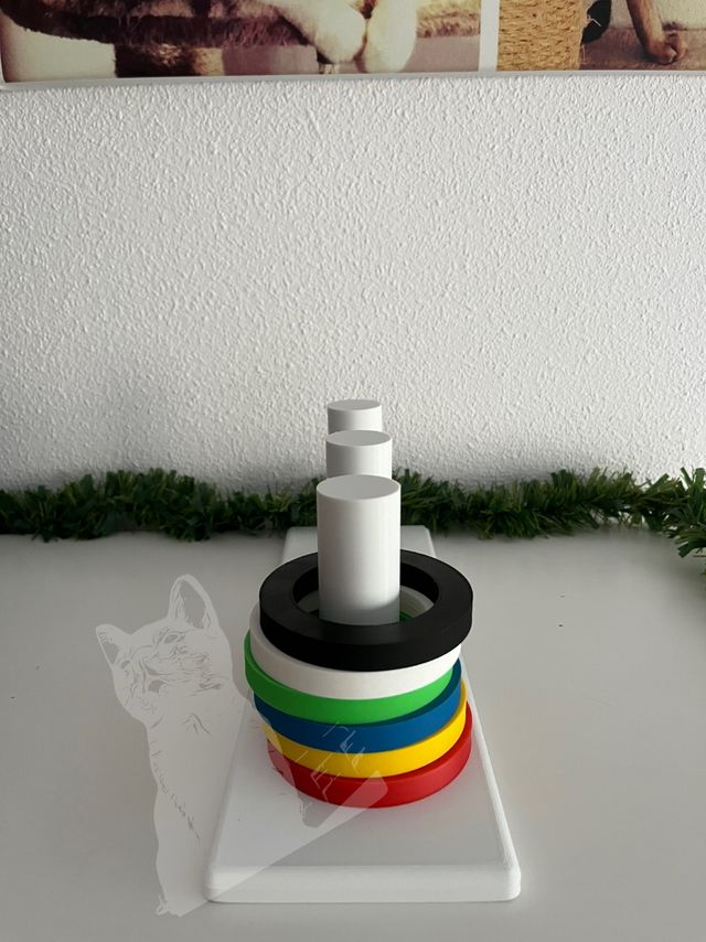 OFERTA Test Enfen tablero y 6 anillas colores