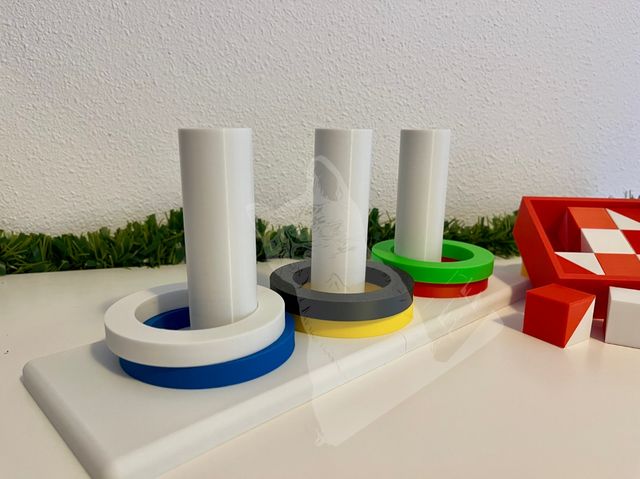 OFERTA Test Enfen tablero y 6 anillas colores