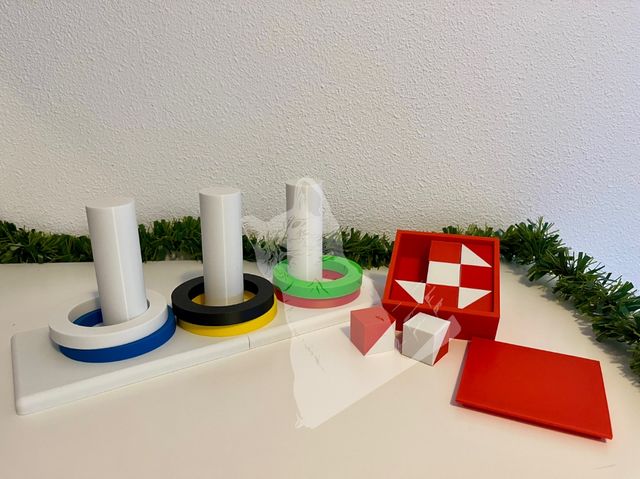 OFERTA Test Enfen tablero y 6 anillas colores