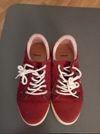 Zapatillas Timpers granates
