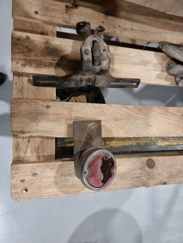 Soporte Matrícula vehículo histórico 