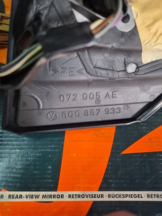 Retrovisores eléctricos VW Polo 04,05
