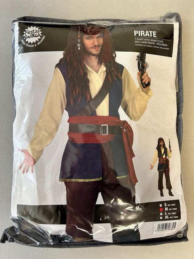 Disfraces piratas Pack con accesorios