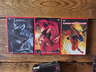 DVD trilogía Spiderman