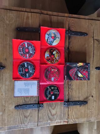 DVD trilogía Spiderman