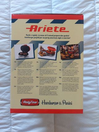 Hamburger Maker Ariete, linea Party Time