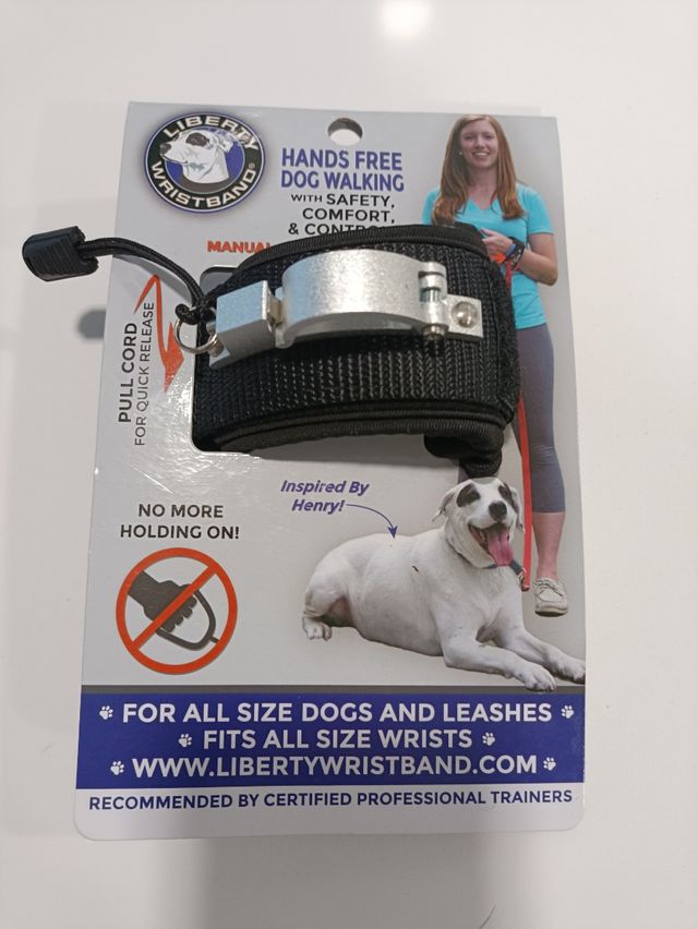 Pulsera manos libres correa perro 