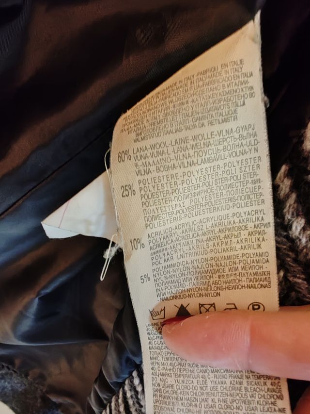 Cappottino grigio donna 