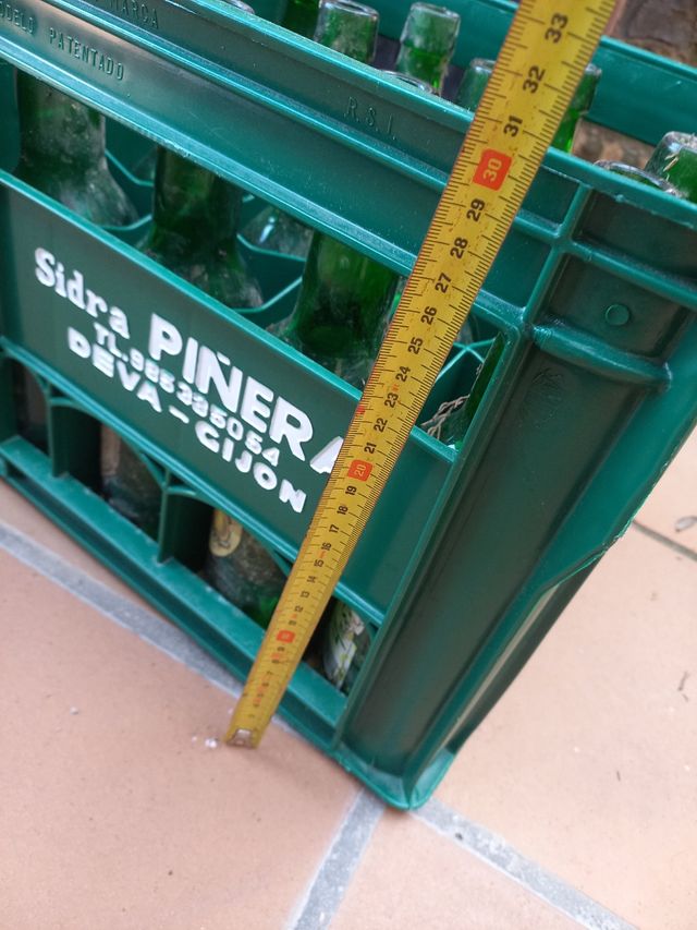 Cajas botellas  sidra