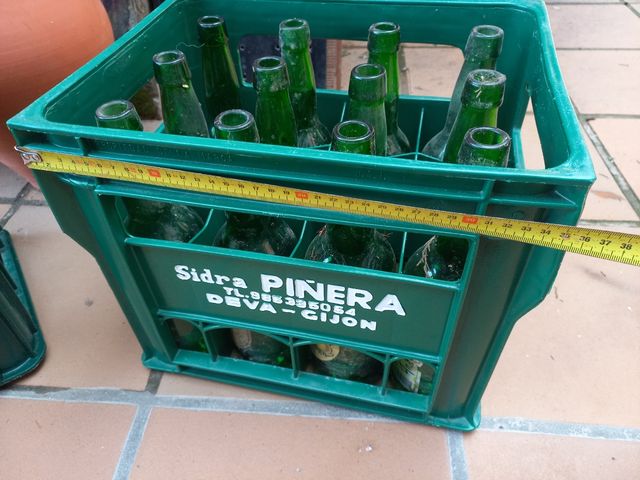 Cajas botellas  sidra