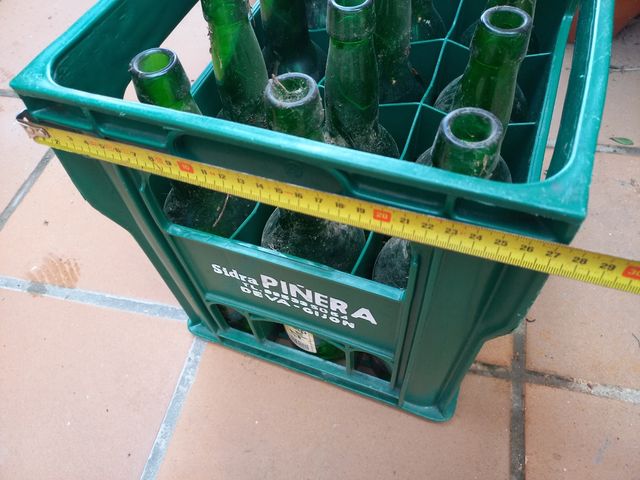 Cajas botellas  sidra