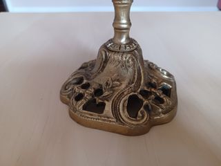 Candelabro Antiguo de Bronce 5 brazos  Atr Nouveau