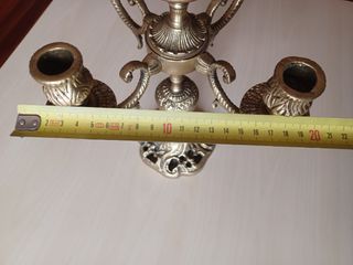 Candelabro Antiguo de Bronce 5 brazos  Atr Nouveau