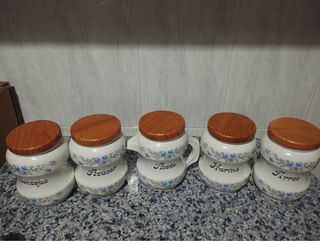 Juego de tarros cocina