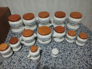 Juego de tarros cocina