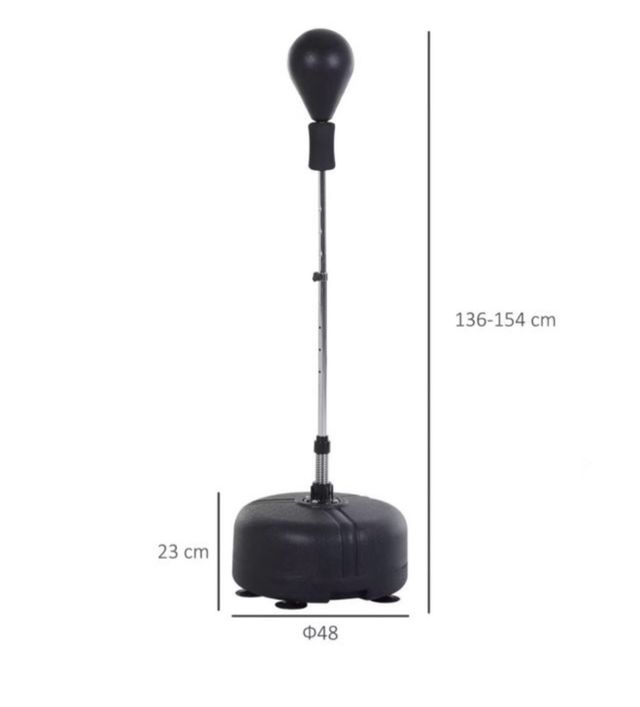 Saco de boxeo de pie / punching ball