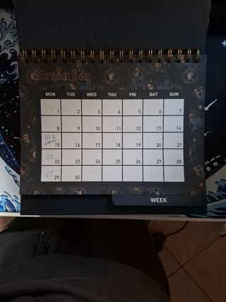 Calendario Hogwarts 2021 Harry Potter