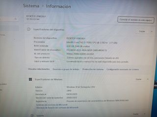 Desktop mini HP 260 G3 DM/i3 2.7Ghz/4GB/SSD 240GB
