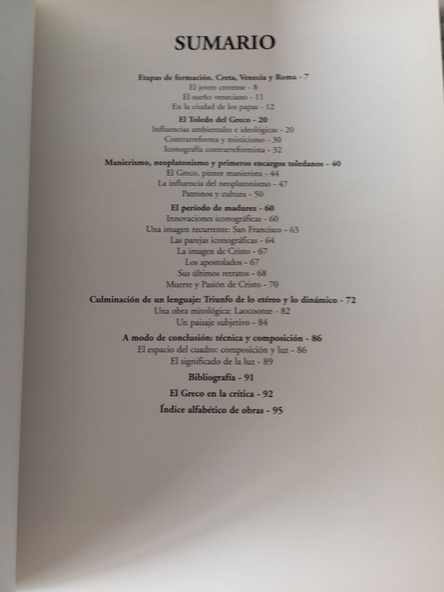 Libros  de arte El Greco y Rafael