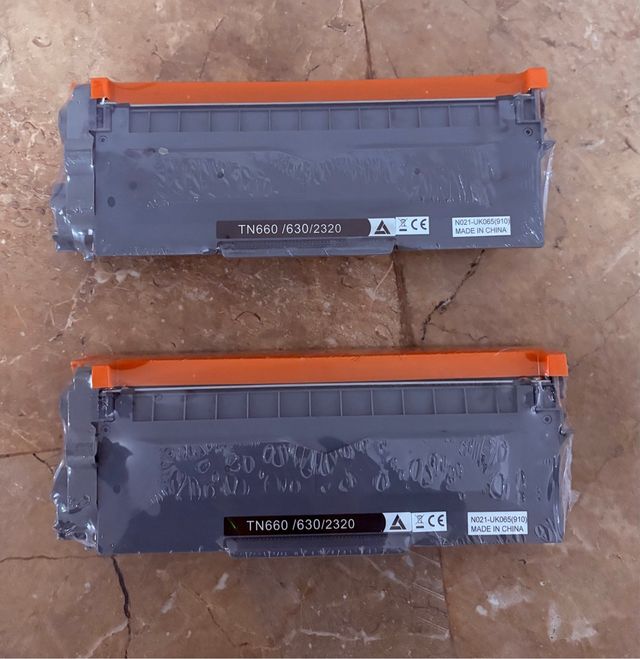 2 Cartuchos de Tóner Negro Impresora Compatibles