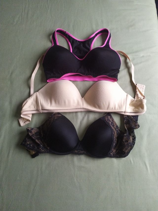 Lote sujetadores varios