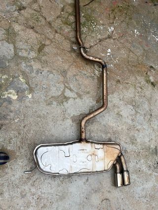 Escape completo silencioso trasero golf 6r line