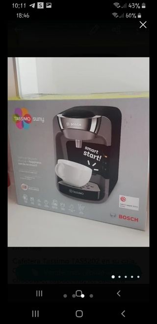 Cafetera Tassimo