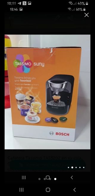 Cafetera Tassimo