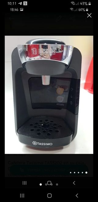 Cafetera Tassimo