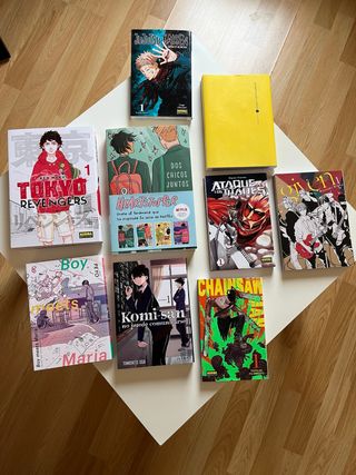 Pack de 9 comics manga