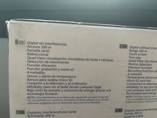 Vigilabebes miniland digimonitor 3.5” touch