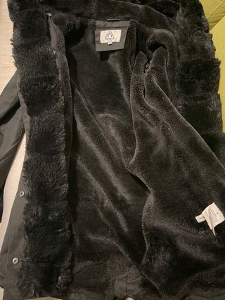 Parka/Abrigo con polar dentro y capucha