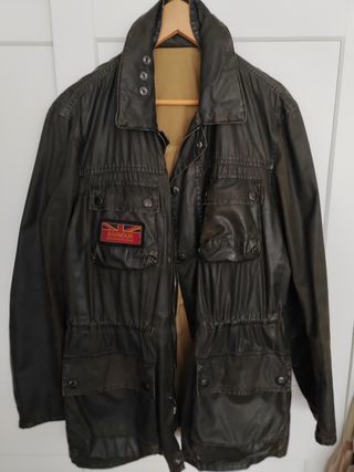 Cazadora Barbour encerada