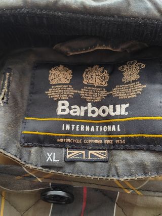 Cazadora Barbour encerada