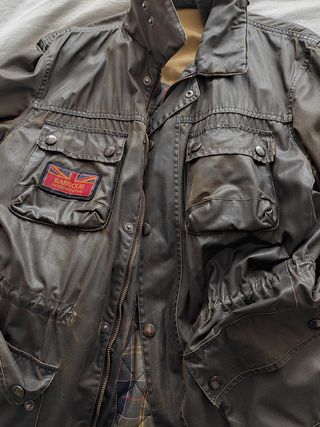 Cazadora Barbour encerada