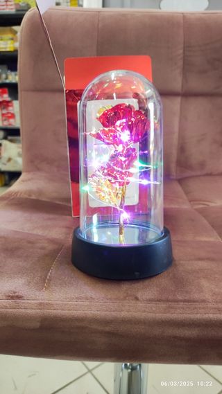 Lampada da scrivania decorata cm.15 