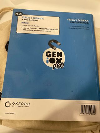 Física y Química 1º Bachillerato.