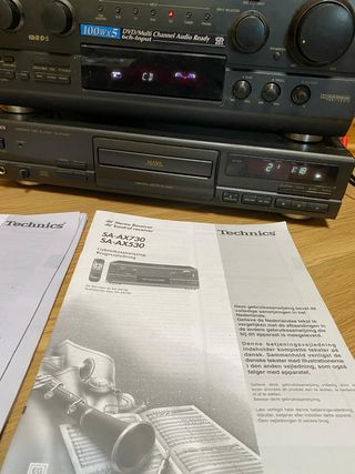 Amplificador Technics SA-AX730